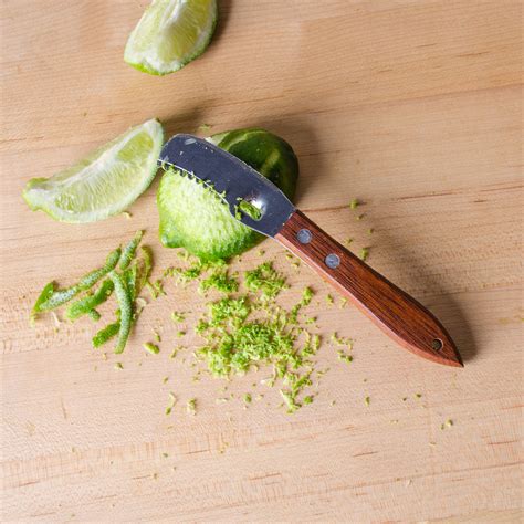 Sounds like the salmon patties will be delicious. American Metalcraft 106 6" Lemon and Lime Zester