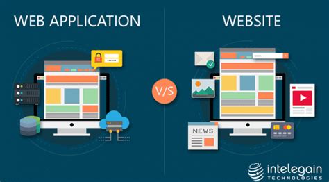 Its goal is to provide some services and not just display information. Differentiating Between - Web application vs Website ...