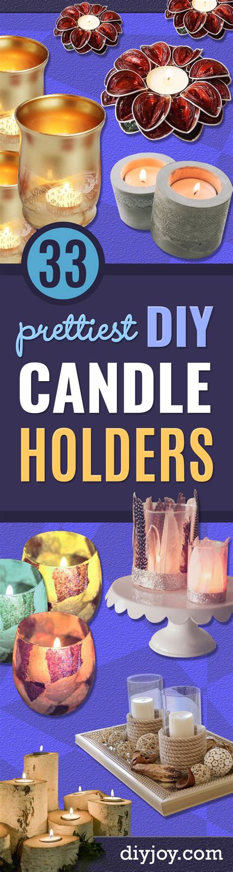 33 Diy Candle Holders To Light Up Your World Dollar Store Candles