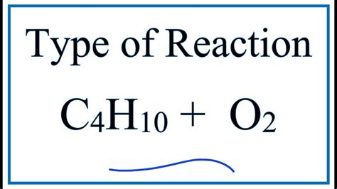 C4h10 + O2 Co2 + H2o