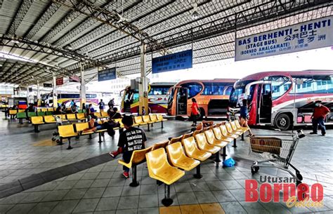 Sibu, sarawak — kuching, sarawak. COVID-19: Jumlah penumpang bas ekspres Sibu-Kuching ...