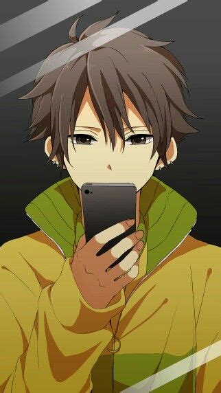 Look I Got Anime In My Mobile Phone Anime Lock Screen Anime Anime Boy
