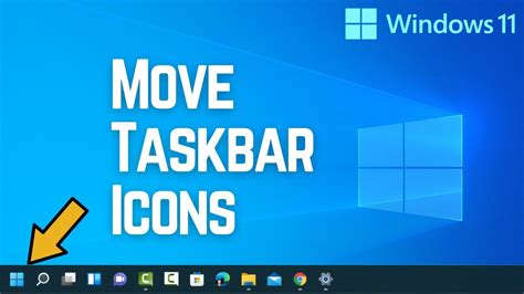How To Move Align Taskbar Icons To The Left In Windows 11 Youtube Images