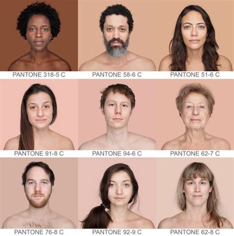 Photographer Compares 200 Tones of Human Skin Angélica Dass from