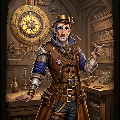 Dungeons And Dragons Artificer As A Steampunk Inventor Arthubai