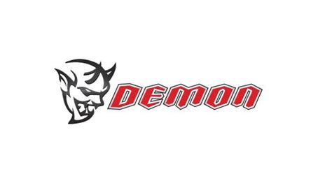 2 dodge demon new logo and name diecut decals. Behind the Badge: Striking Similarities Between the Dodge ...
