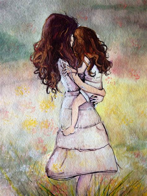 Pin By Núria Vilalta On My Artwork Fearlessartwork Mother Daughter