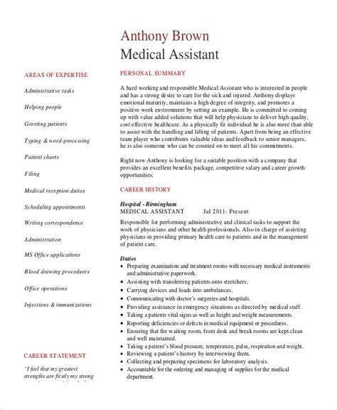 Download sample medical assistant resume sample 1 template in pdf or word format. 7+ Senior Administrative Assistant Resume Templates - PDF ...