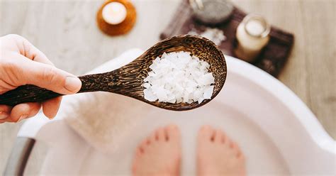 Epsom Salt And Vinegar Foot Soak Recipe