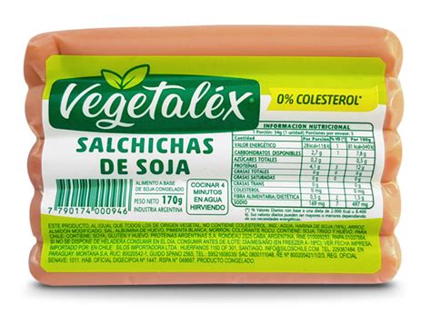 Salchichas Vegetarianas Vegetal X