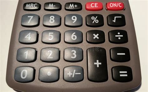 Calculator Stock Image Image Of Rate Five Eight Financial 48659681