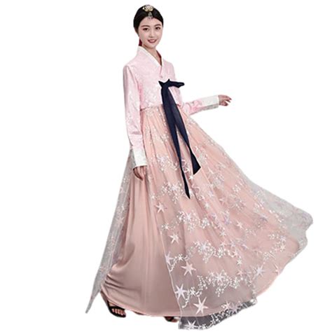 Women Hanbok Dress Korean Traditional Hanbok Korean Traditional Clothes