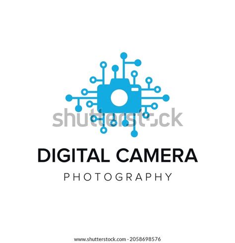 Digital Camera Logo Icon Vector Template Stock Vector Royalty Free