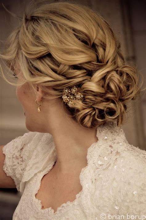10 Best Chignon Updos For Wedding Hairstyles Weekly