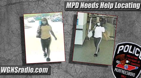 Murfreesboro Police Need Assistance In Alleged Shoplifting Case Wgns Radio