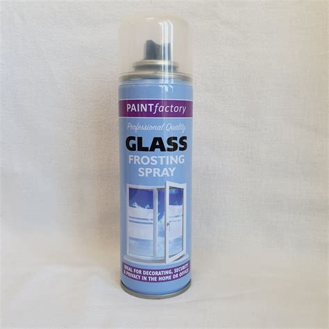 Glass Frosting Spray 250ml Edging Tapes And Diy