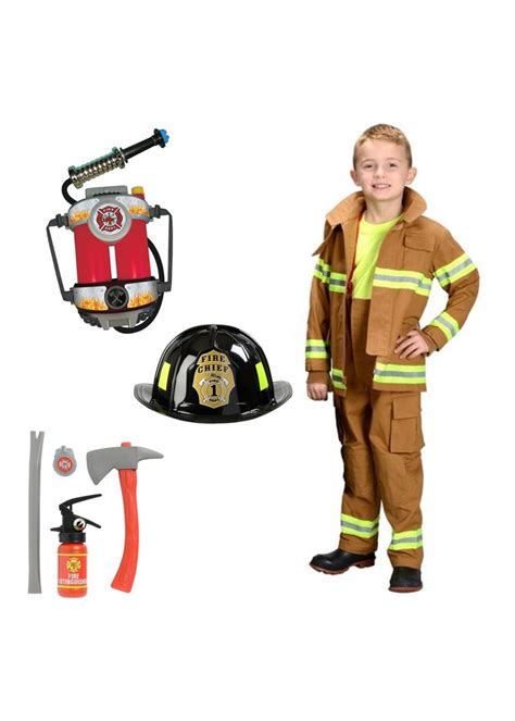 Firefighter Boys Costume Set Professional Costumes