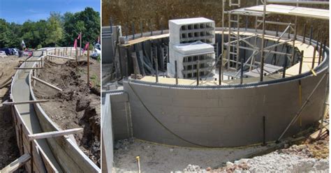 Construction Method Of A Curved Concrete Wall Fantasticeng