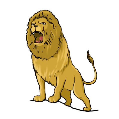 Lion Roar Drawings Free Download On Clipartmag