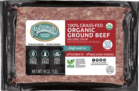 100 Grass Fed Organic Ground Beef 3 Pack Organic Beef Grass Fed