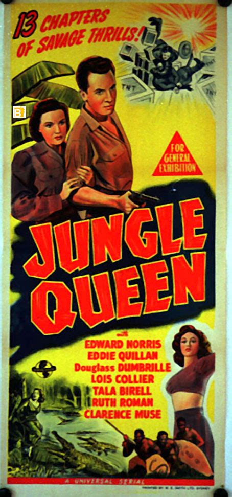 Jungle Queen Movie Poster Jungle Queen Movie Poster