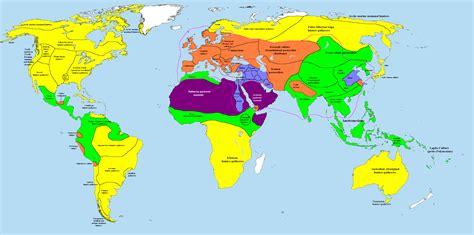 World 1000 2000 BC Vivid Maps