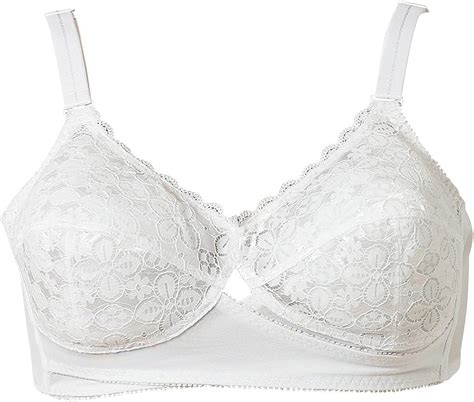 cameo ladies cross front non wired full coverage cup plus size lace bra b e uk clothing