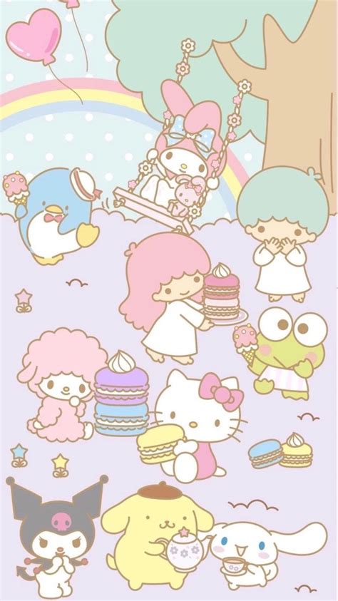 My Melody Wallpaper Hello Kitty Iphone Wallpaper Sanrio Wallpaper