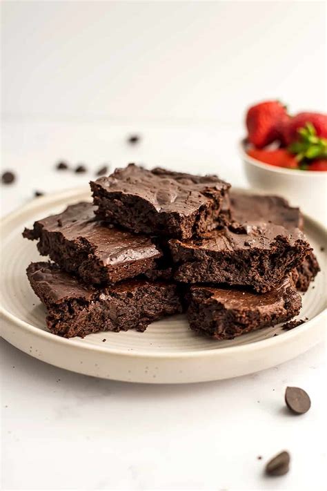 Oat Flour Brownies - Rich, Fudgy, Easy to Make | Bites of Wellness