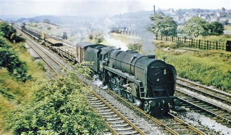 Br Standard Class 9fs Of British Railways Steam Locomotive Steam Railway Steam Trains