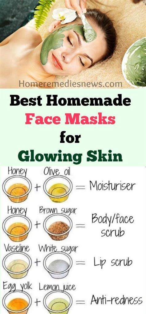 Easy Homemade Face Masks Homemade Skin Care Diy Face Mask Easy Mask For Face Honey Face Mask