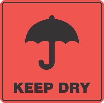 Keep Dry x500 labels - Fragile, Don't Crush, Keep Dry, Handle & Glass ...