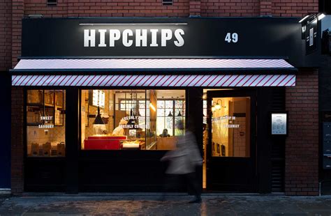 Hipchips Branding For Londons First Crisps Restaurant Ragged Edge