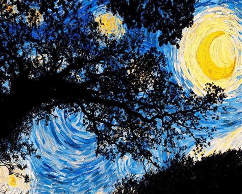 Starry Night Tree — Shimmer Stitch