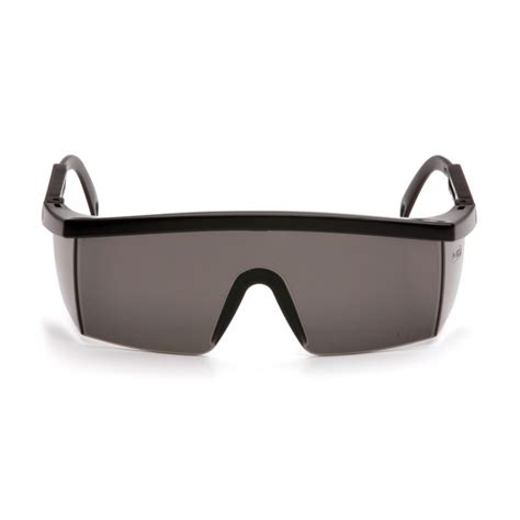 pyramex sb4 integra safety glasses w black frame