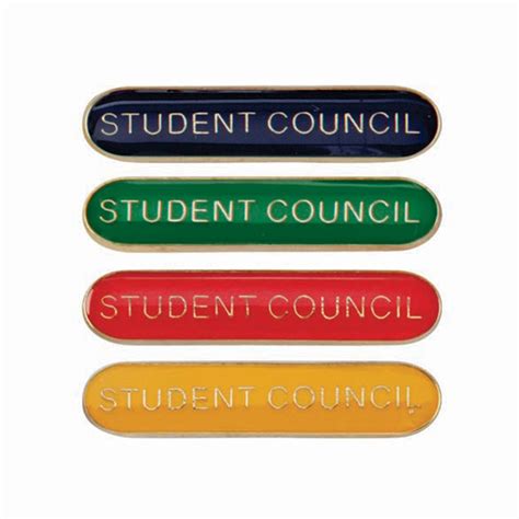Student Council Lapel Badge In 4 Colours Sb16121 Jaycee Trophies