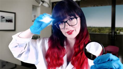Asmr Fast And Aggressive Cranial Nerve Exam ~ Doctor Roleplay With Hearing Eye Face Light