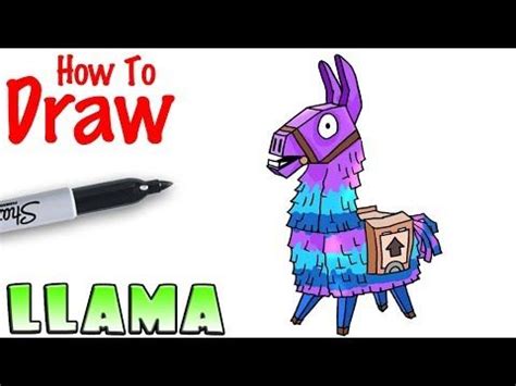 Grab your paper, ink, pens or pencils and lets get started!i have a large selection of. (2) How to Draw the Llama | Fortnite - YouTube | Chibi ...
