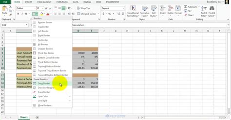 How To Add Or Remove Cell Borders In Excel ExcelDemy