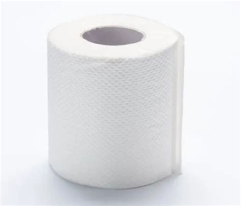 Vinyl Plain White Tissue Paper Roll For Toilet Gsm 140 Gsm At Rs