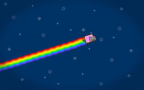Nyan Cat Wallpapers And Backgrounds 4k Hd Dual Screen