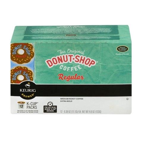 The Original Donut Shop Coffee Regular K Cup Packs Medium Roast Extra