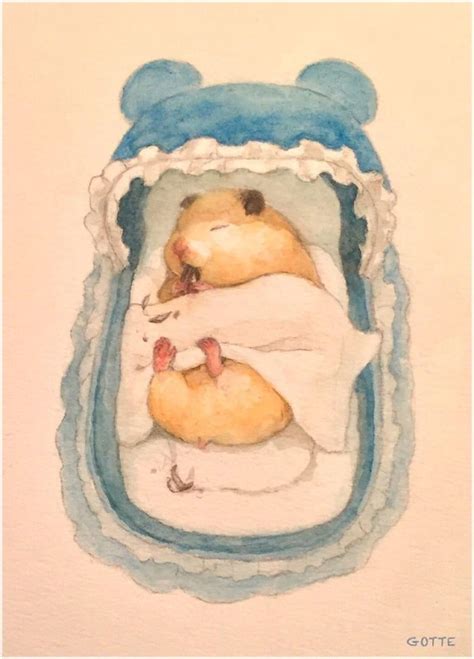 Japanese Artist Depicts The Typical Life Of His Hamster H3rcom