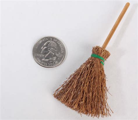 Miniature Natural Straw Brooms Fall And Thanksgiving Holiday Crafts