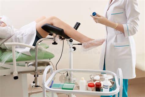 gynaecologist examining pregnant woman stock image image of gynaecologist diagnostic 214500709