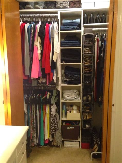 Organizing the evaluating your master closet before. Organize small apartment closets | Austin Renter's Guide ...