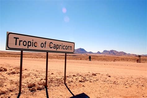 The tropic of capricorn separates the southern temperate zone and the tropics. The Solitary Town of Solitaire, in Namibia | Amusing Planet