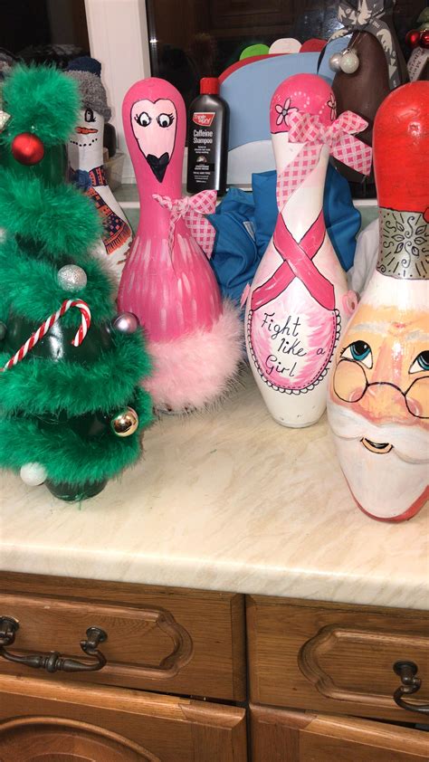Pin By Sharon Barajas On Craft Ideas For Holidays Bowling Pin Crafts Bowling Pins Pen Craft