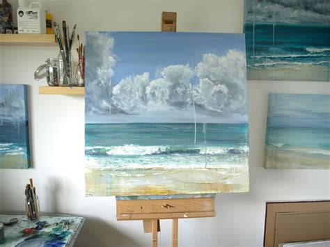 Katie Jobling Art Katie Jobling Art Paint Ocean