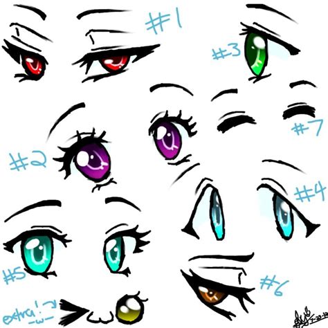 Female anime eye design tutorial reference aesthetic. drawing references eyes anime - Google Search | drawing ideas/ inspiration in 2019 | Anime eyes ...